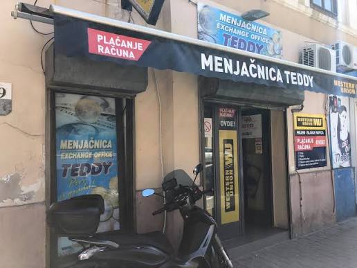 Menjačnica TEDDY